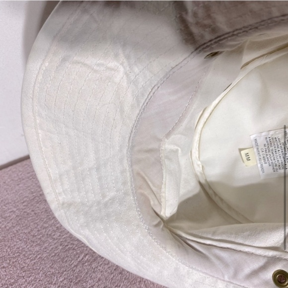 Light Beige Foldable Sun Hat Bucket Hat M - Picture 5 of 9